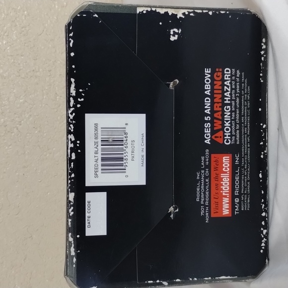 NFL Patriots Mini Alternate Blaze Helmet - Picture 9 of 9